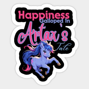 Happiness Galloped In: Artax's Tale Sticker